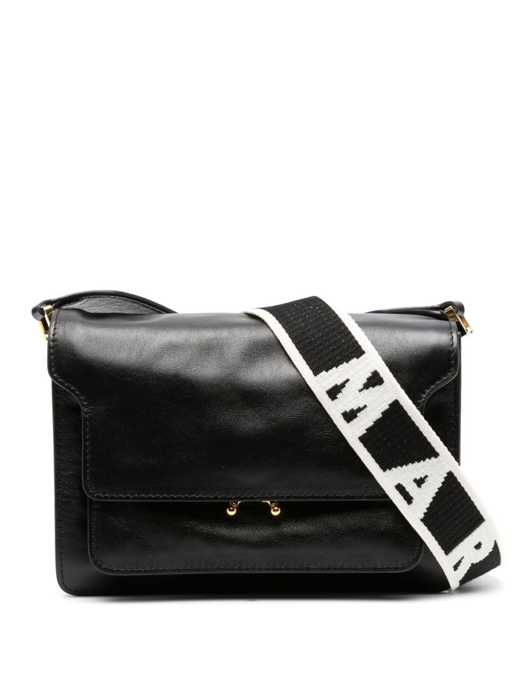 Marni Trunk Small Leather Shoulder Leather Bag