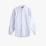 Blue shirt, front view