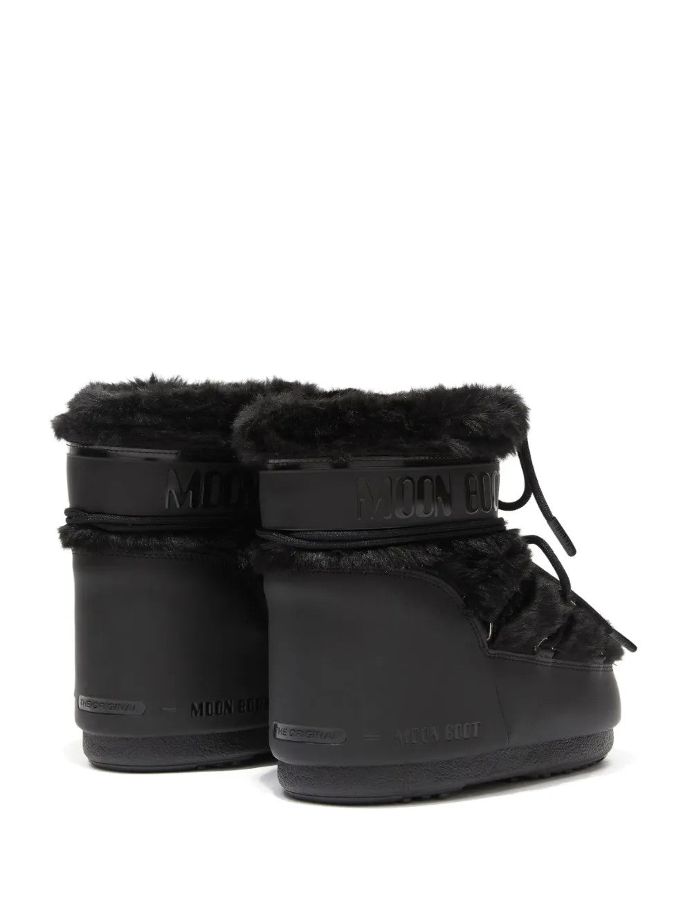 Black boots, side view