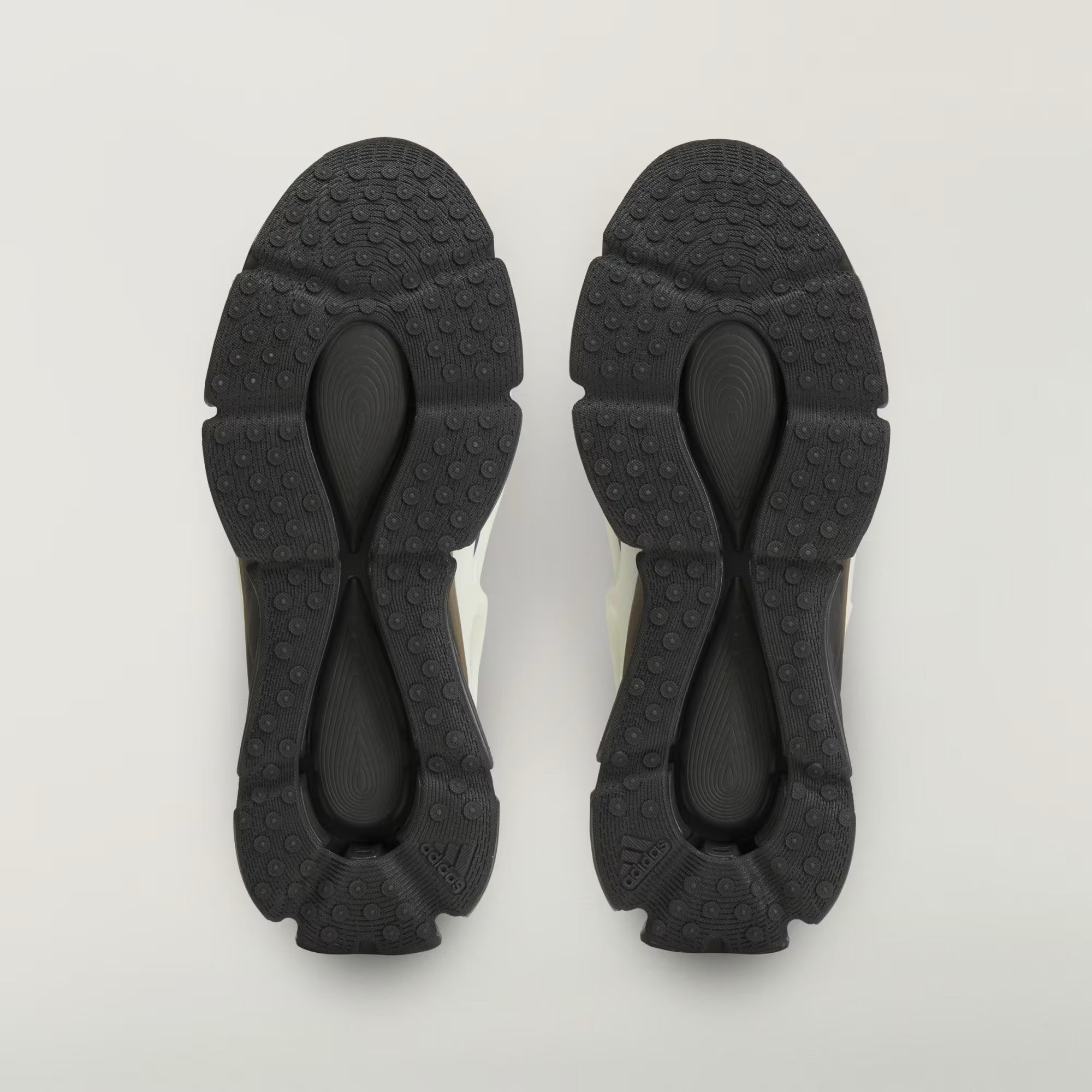 Close up of Black shoes, showing detail