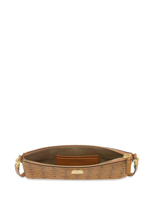 Tan bag, front view