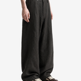 Black pants, full body view