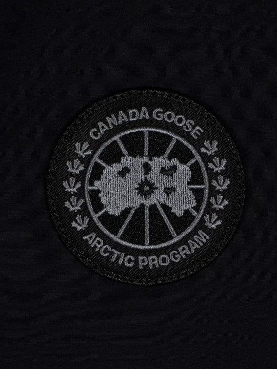 Close up of Black jacket, showing detail