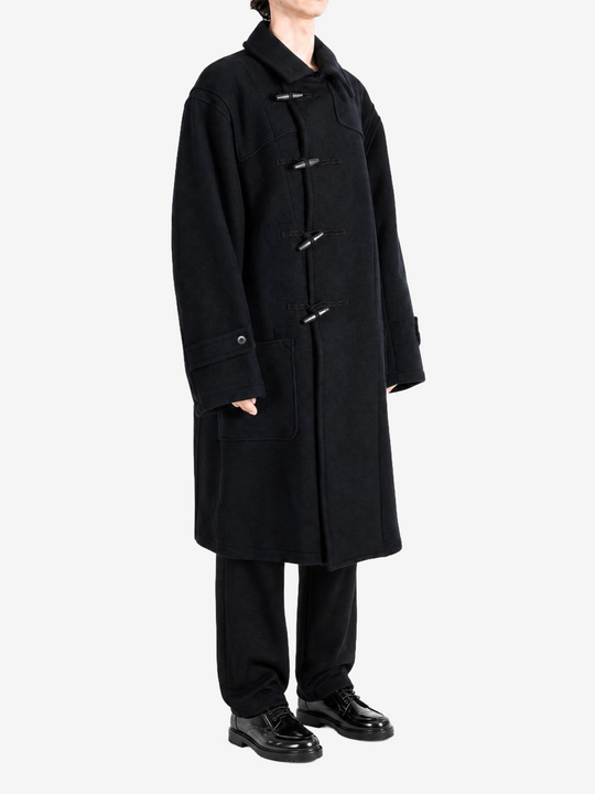 Black jacket, front view