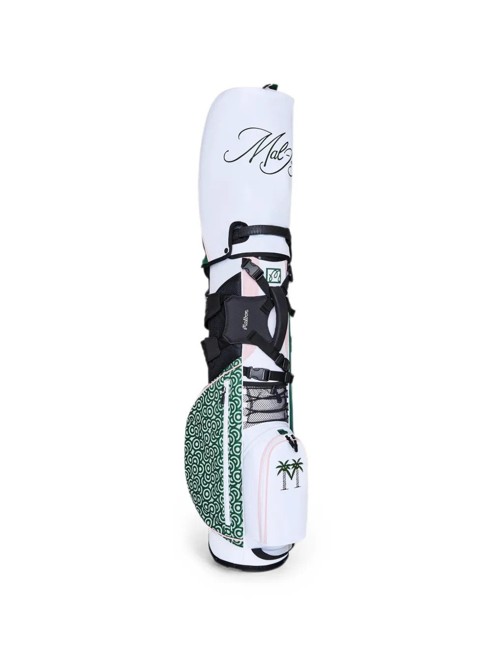 Green bag, front view