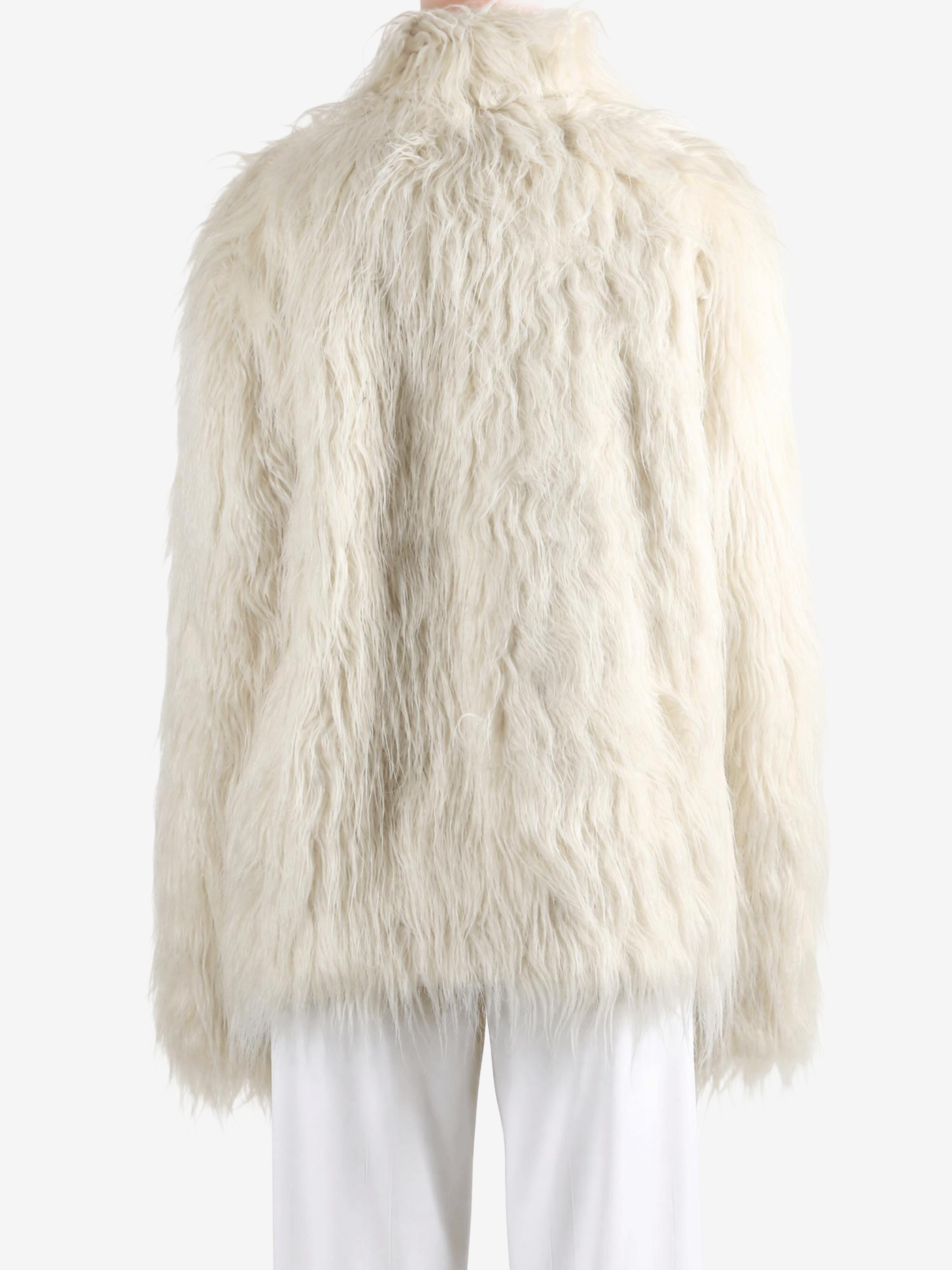 White jacket, front view