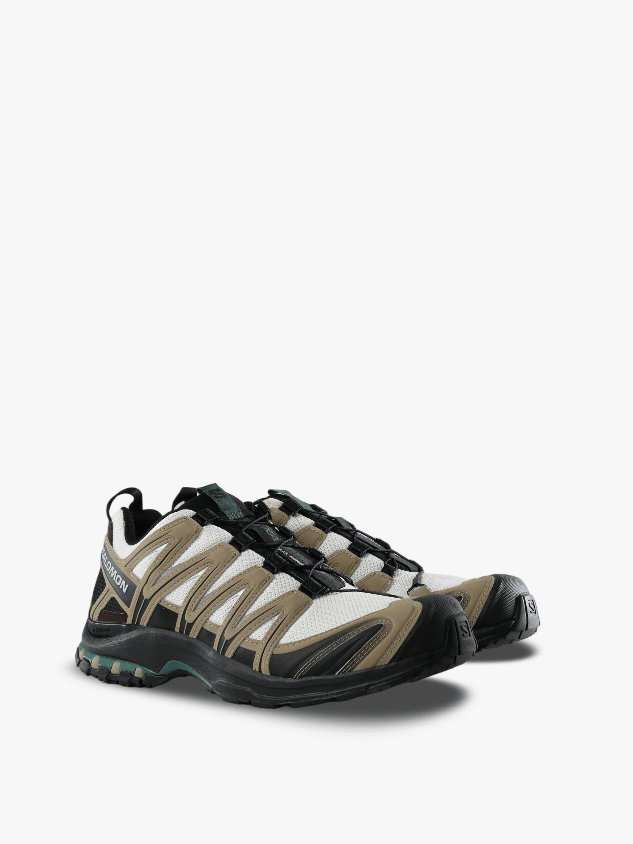 Tan shoes, front view