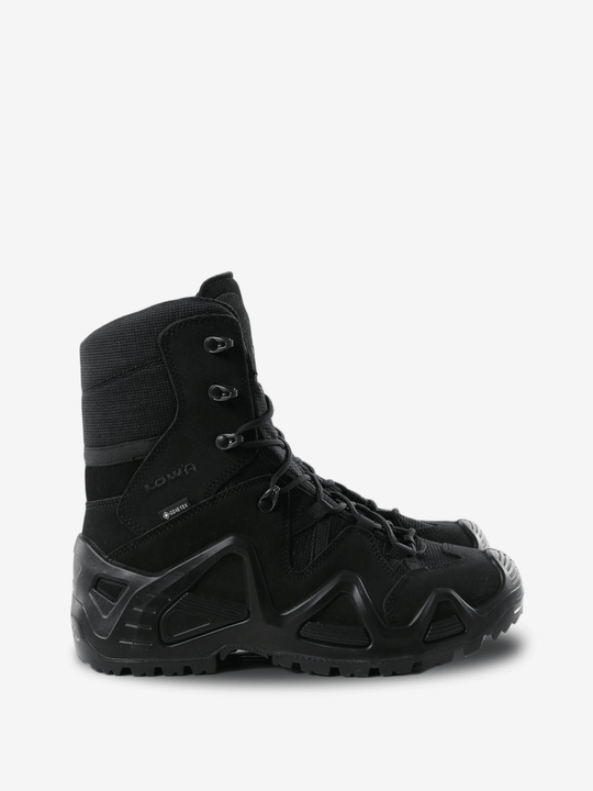 Black boots, side view
