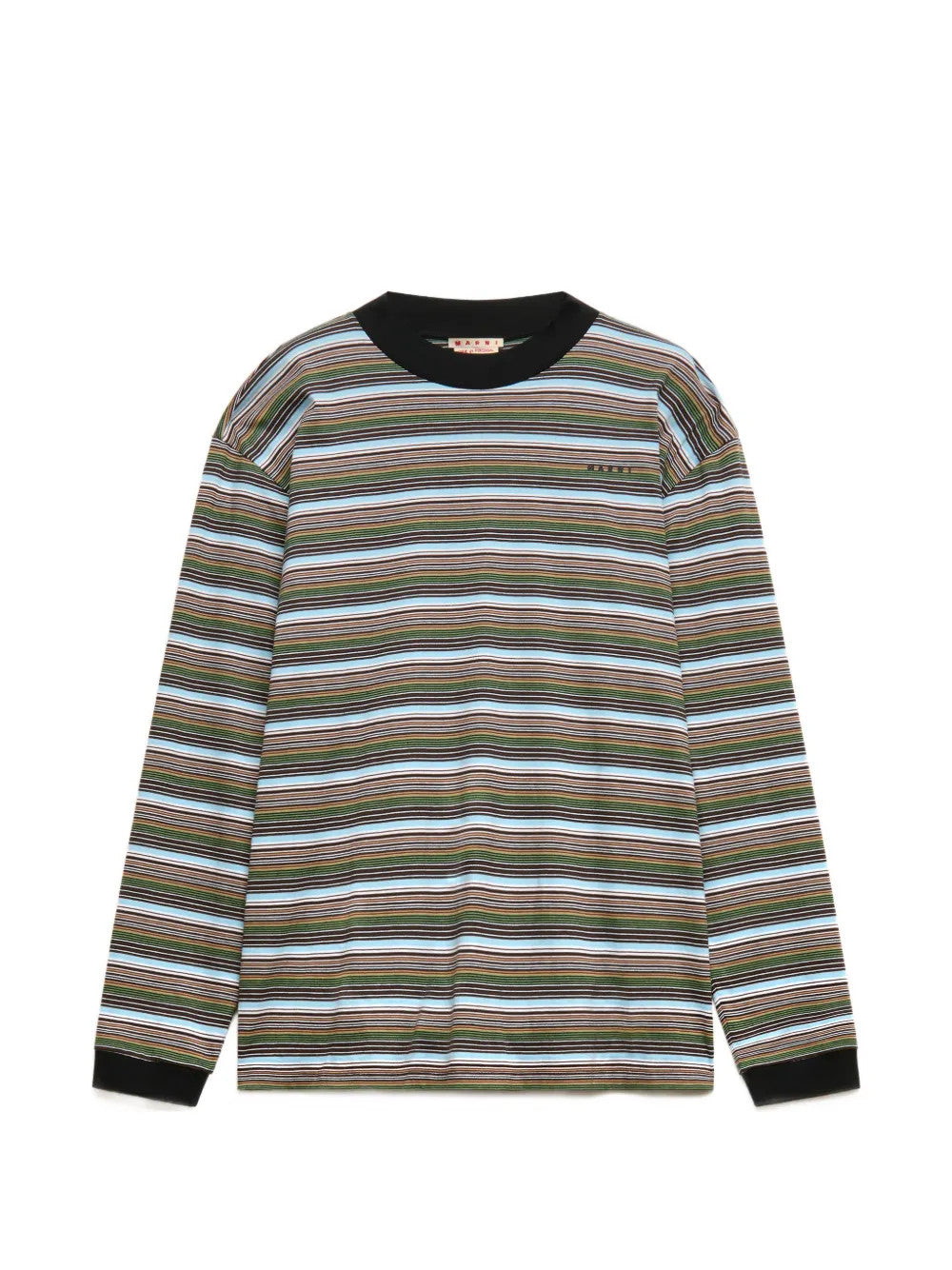 Green t-shirt, front view