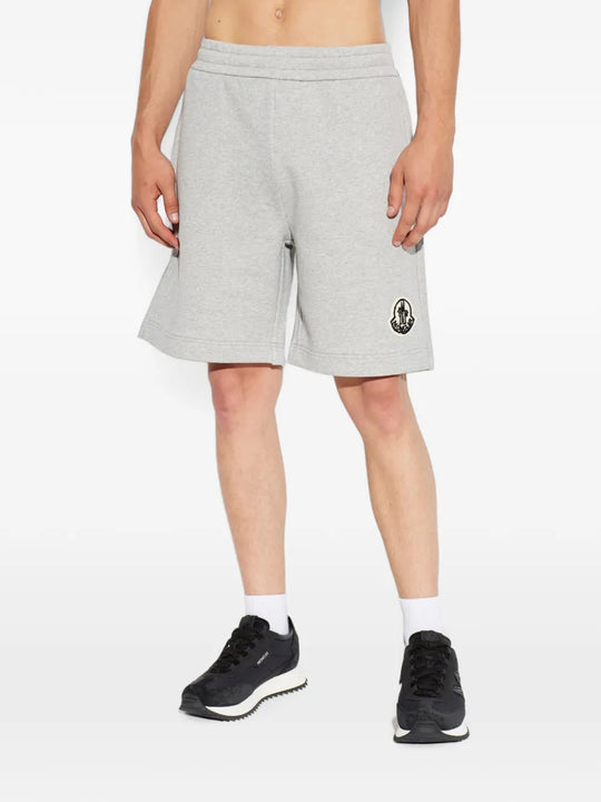 Grey pants, full body view