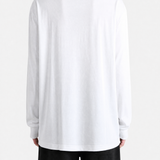 White t-shirt, full body view