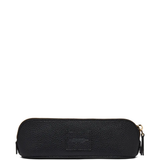 Black small accessories, back view