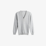 Grey hoodie, front view