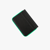 Black small-accessories, back view