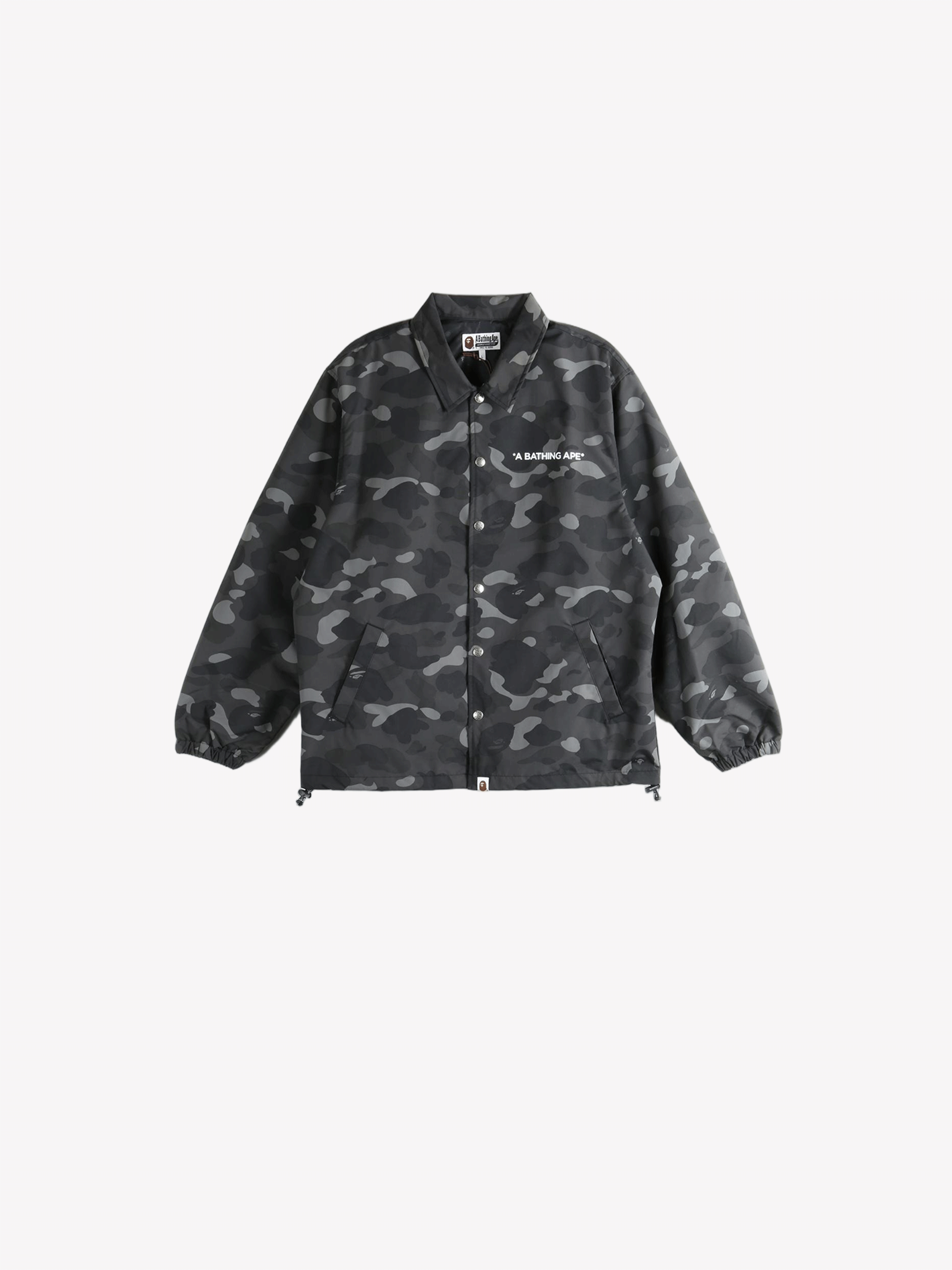 Black jacket, front view