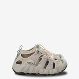 White sandals, front view