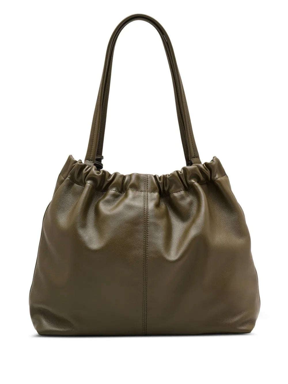 Green bag, back view