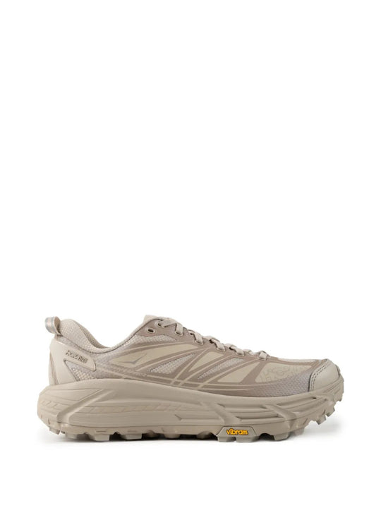 Tan shoes, front view