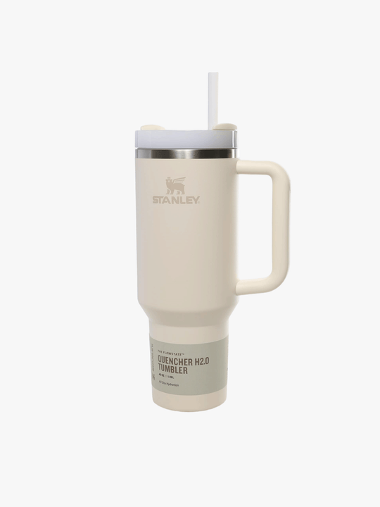 Tan bottle, front view