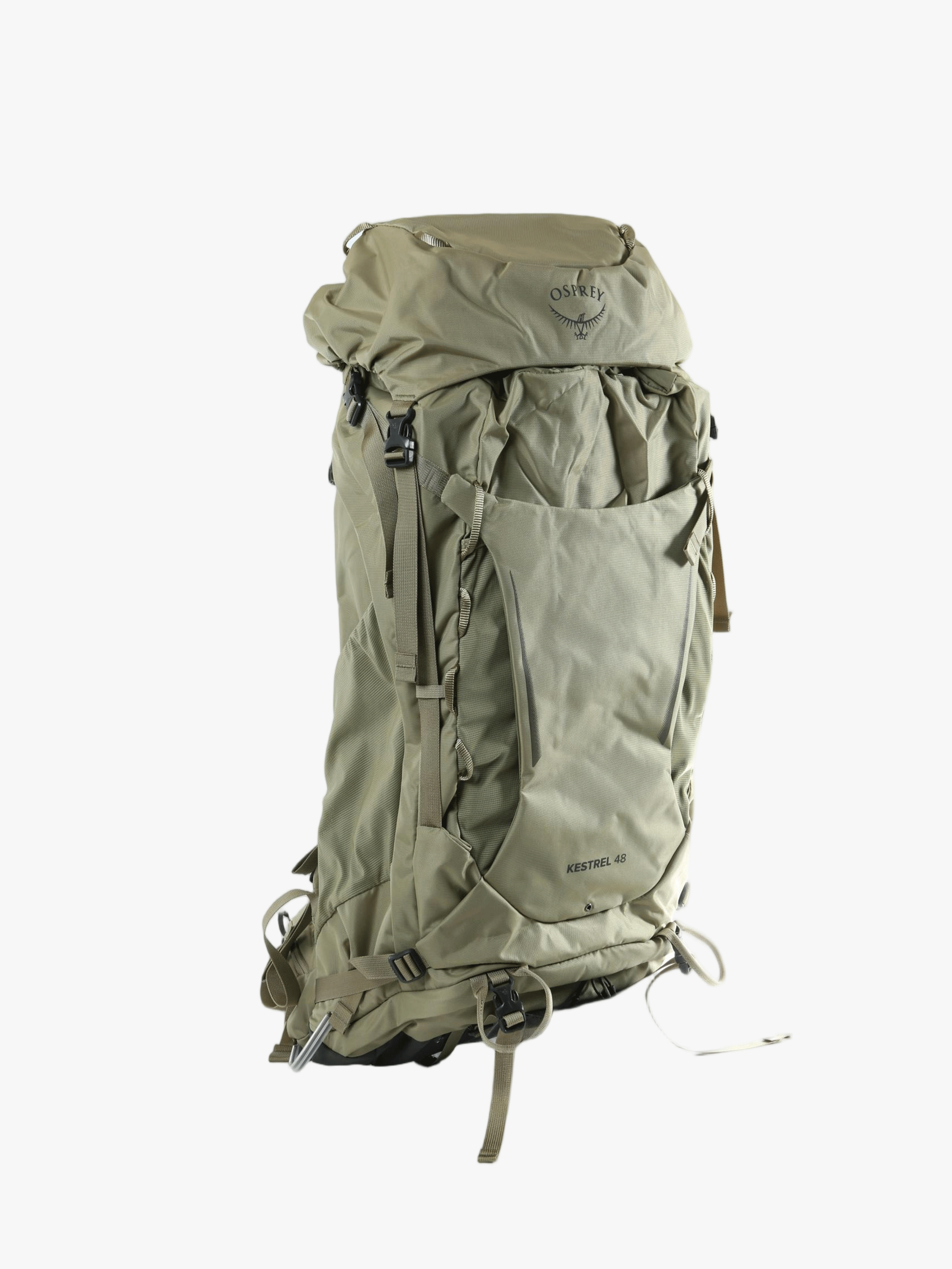 Green bag, front view