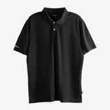 Black shirt, front view