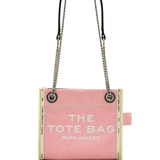 Pink bags, front view