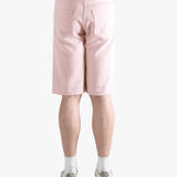 Pink shorts, back view