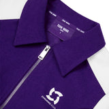 TEAM WANG X CHUANG ASIA - Women Pointed Flat-collar Cropped Baseball Jacket