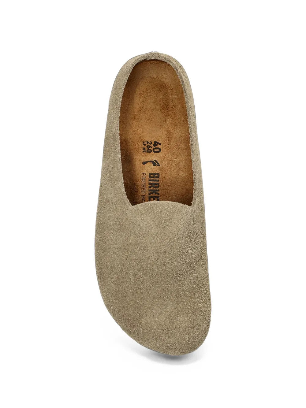 Tan sandals, front view