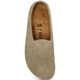 Tan sandals, front view