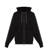 Black hoodies, front view