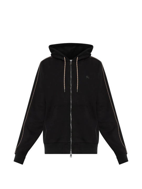 Black hoodies, front view