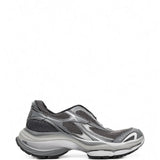 Grey shoes, side view