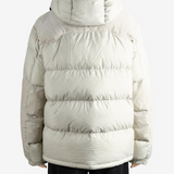 Tan jacket, front view