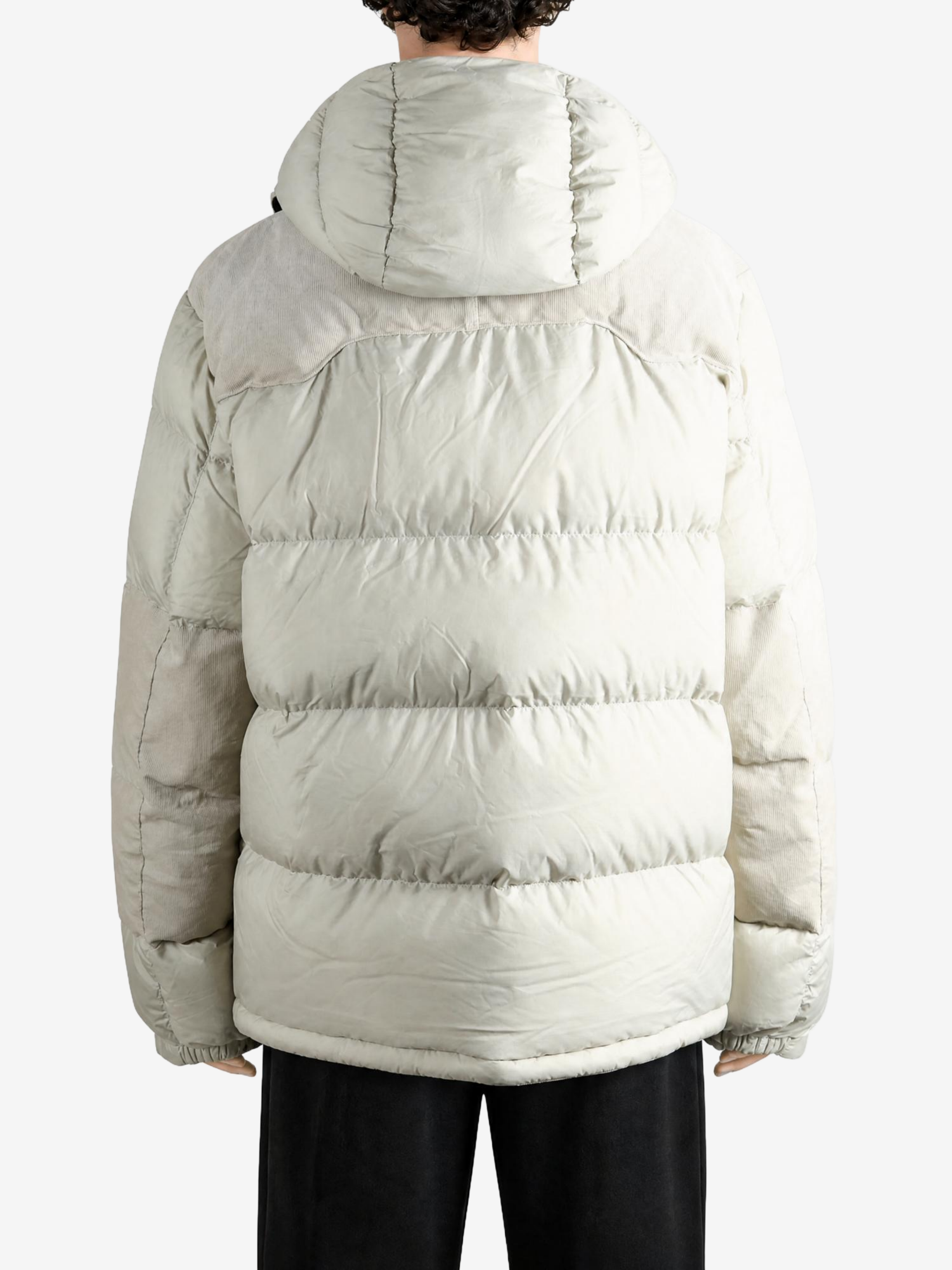 Tan jacket, front view