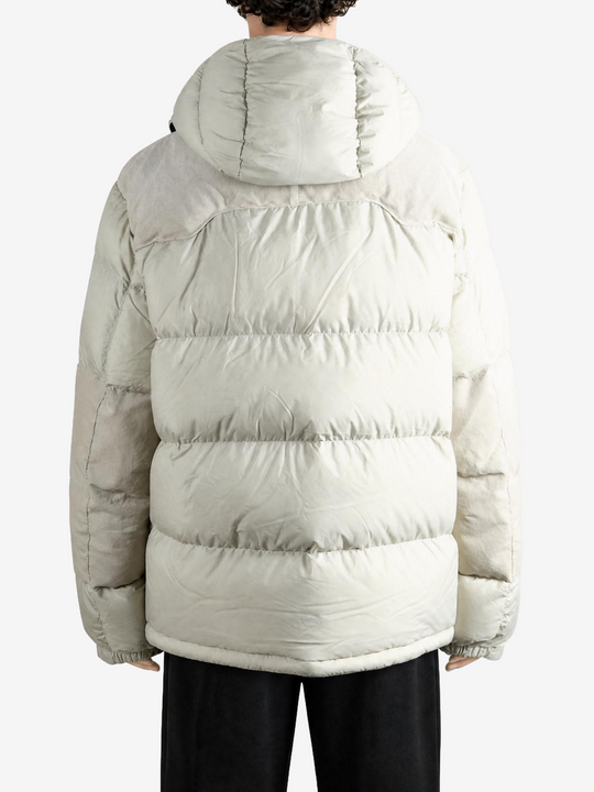 Tan jacket, front view