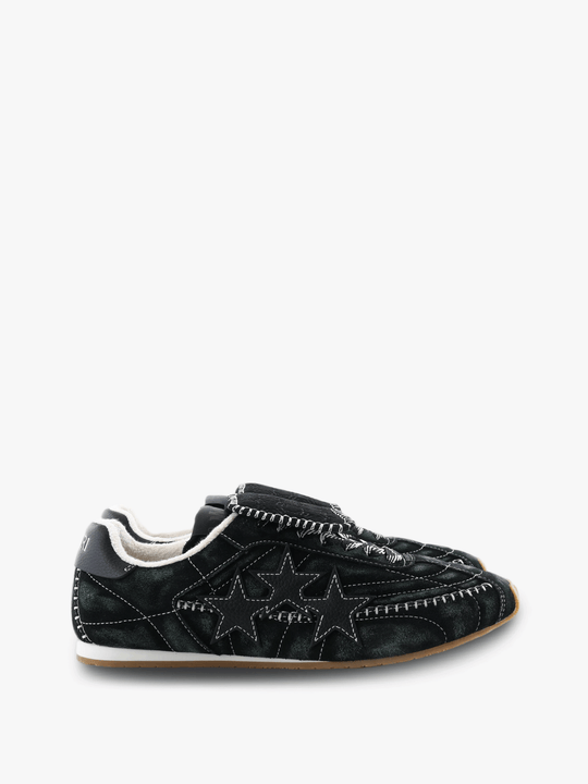 Black shoes, side view