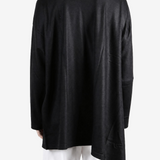 Black knitwear, front view