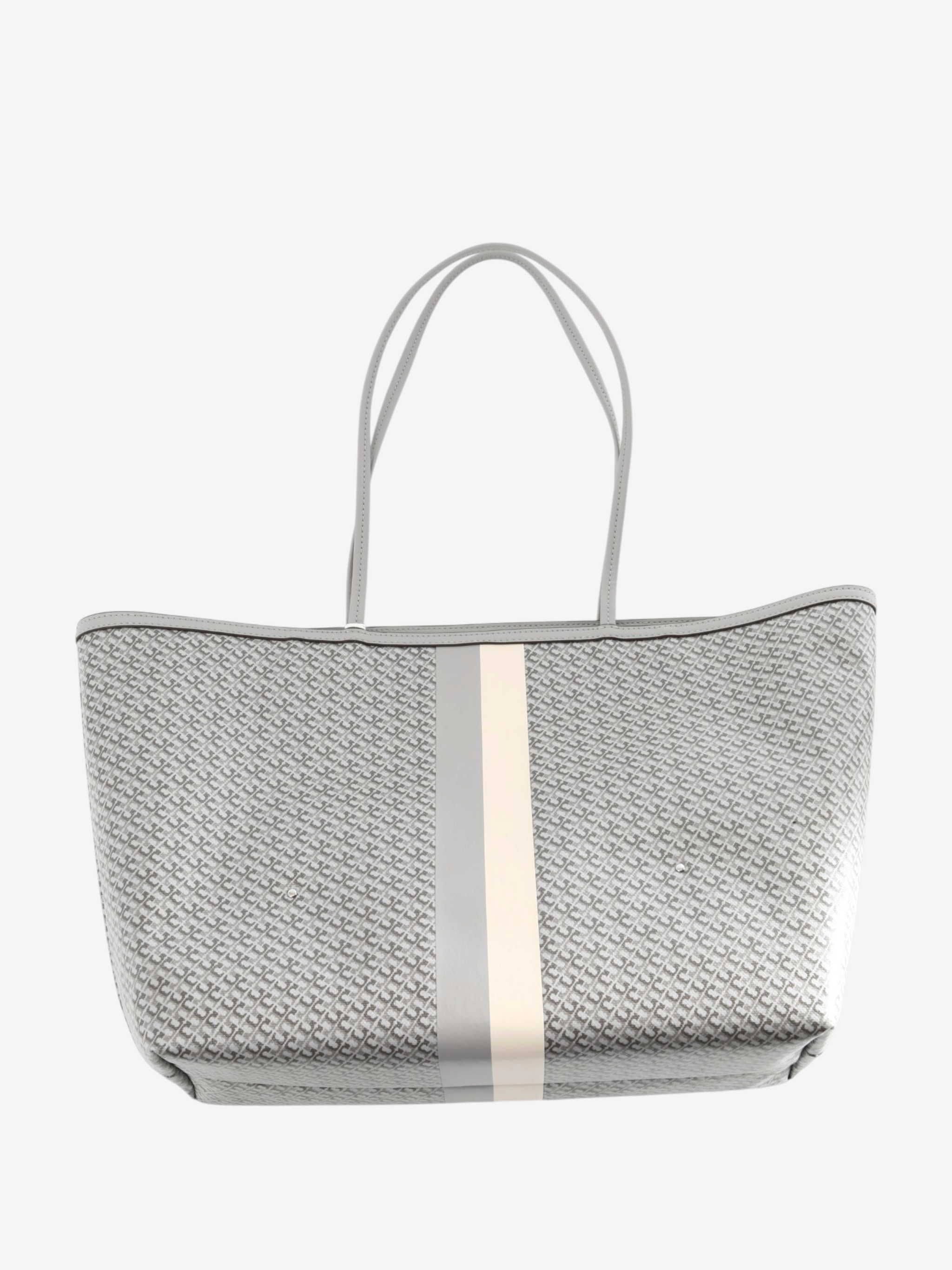 Grey bag, front view
