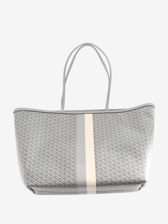 Grey bag, front view