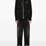 Black jacket, full body view
