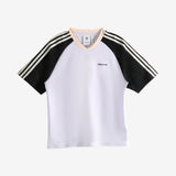 White t-shirt, front view