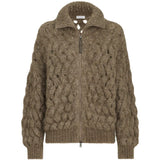 Brown knitwear, front view