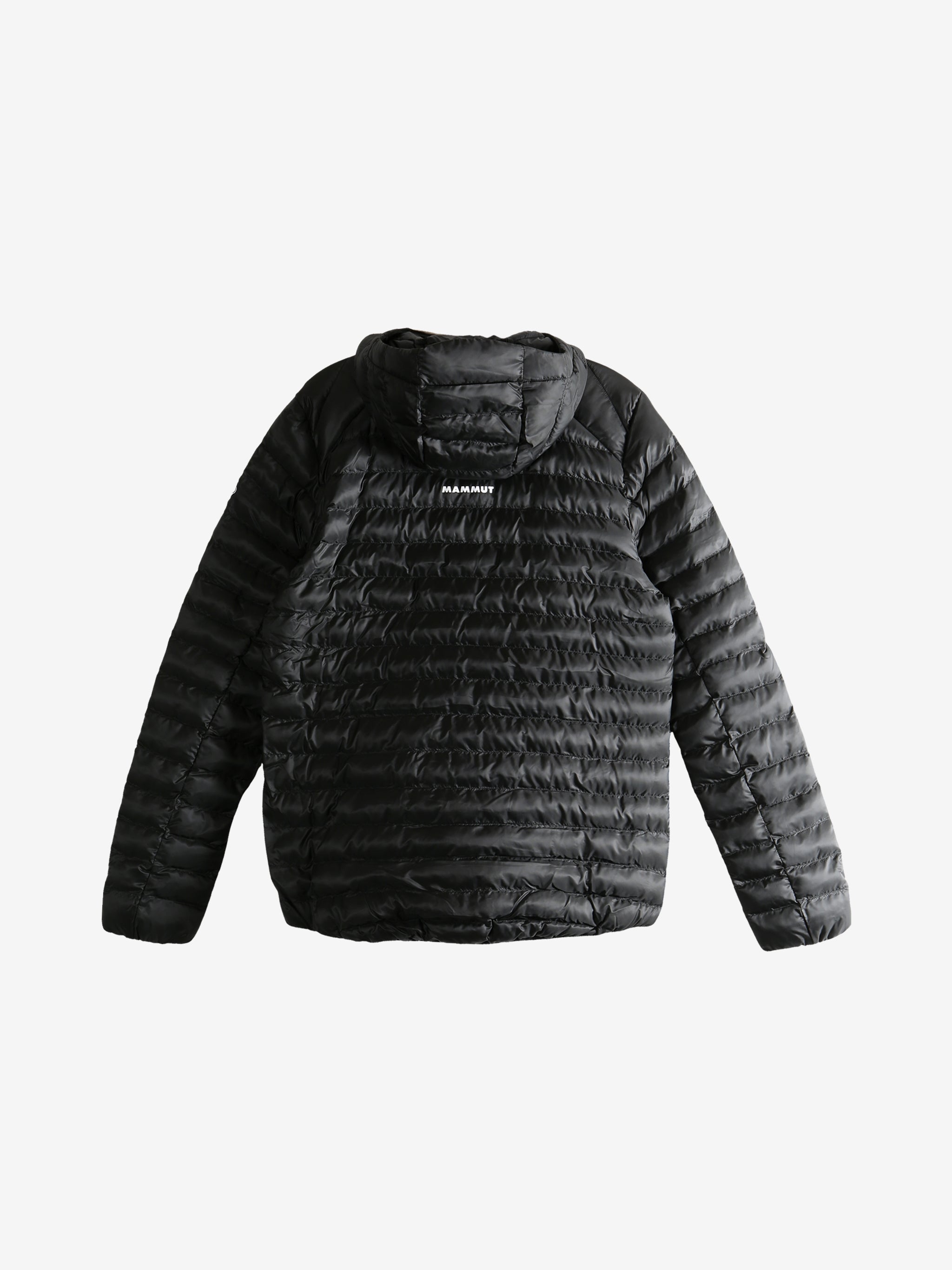 Black jacket, back view