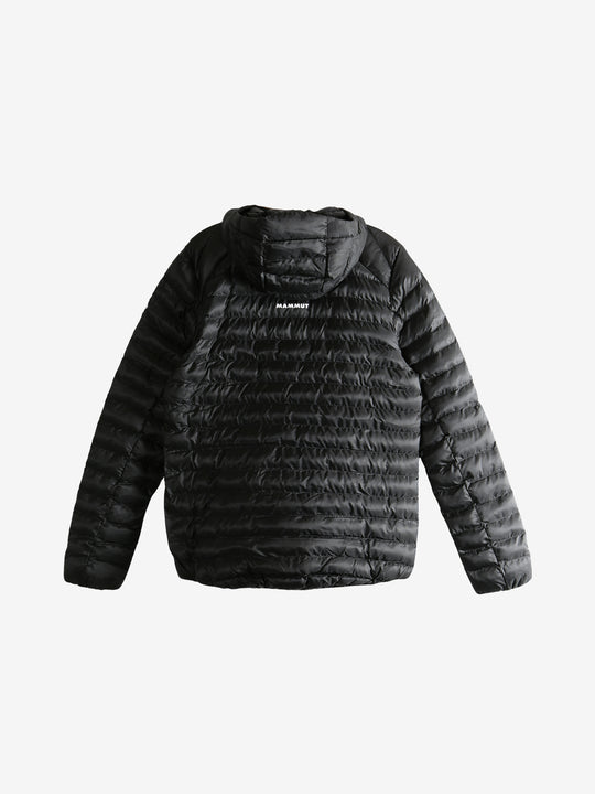 Black jacket, back view