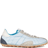 Blue shoes, front view