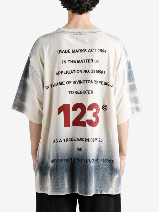 Grey t-shirt, front view