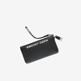 Black wallet,front view
