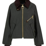 Green jacket, front view