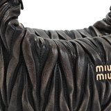 Close-up of brown, showing texture of the Lamb Skin fabric